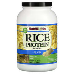 NutriBiotic, Raw, Reisprotein, einfach, 1,36 kg (3 lbs.)