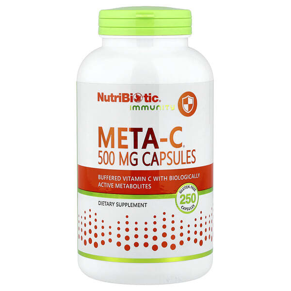 NutriBiotic Immunity, Meta-C®, 250 Capsules