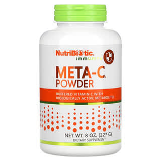 NutriBiotic, Immunity, Poudre Meta-C, 227 g
