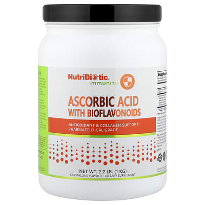 NutriBiotic, Body Defense, Ascorbic Acid with Bioflavonoids, 2.2 lbs (1 kg)