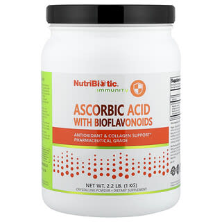 NutriBiotic, Immunity, Ascorbic Acid with Bioflavonoids, 2.2 lb (1 kg)
