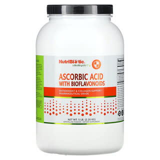 NutriBiotic, Ácido ascórbico con bioflavonoides`` 2,26 kg (5 lb)