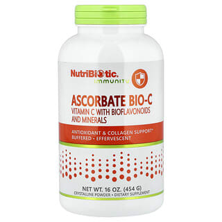 NutriBiotic, Immunity, аскорбат Bio-C, витамин C с биофлавоноидами и минералами, 454 г (16 унций)