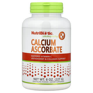 NutriBiotic, Inmunidad, Ascorbato de calcio`` 227 g (8 oz)