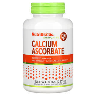 NutriBiotic, Inmunidad, Ascorbato de calcio`` 227 g (8 oz)