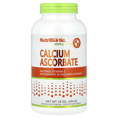 NutriBiotic, Body Defense, Calcium Ascorbate, Crystalline Powder, 16 oz (454 g)