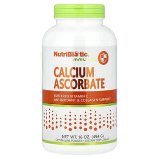 NutriBiotic, Immunity, kalcium-aszkorbát, 16 uncia (454 g)