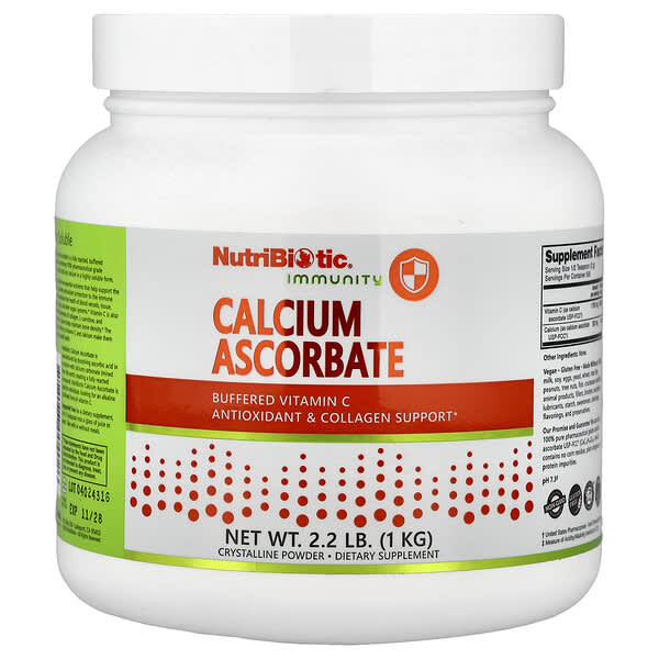 Immunity, Calcium Ascorbate, 2.2 lb (1 kg)