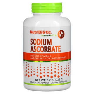 NutriBiotic, Immunité, Ascorbate de sodium, Poudre cristalline, 227 g