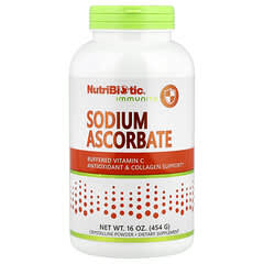 glutathione and sodium ascorbate Immunity, Sodium Ascorbate, Crystalline Powder, 16 oz (454 g)