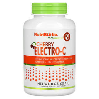 NutriBiotic, Immunity, Cherry Electro-C Powder, 8 oz (227 g)
