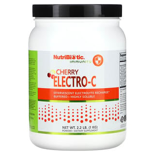NutriBiotic‏, Immunity‏, Cherry Electro-C, 2.2 ליברות (1 ק“ג)