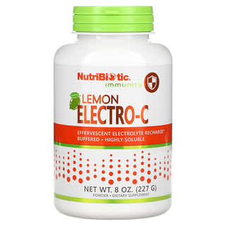 NutriBiotic‏, Immunity, Lemon Electro-C, ‏227 גרם (8 אונקיות)