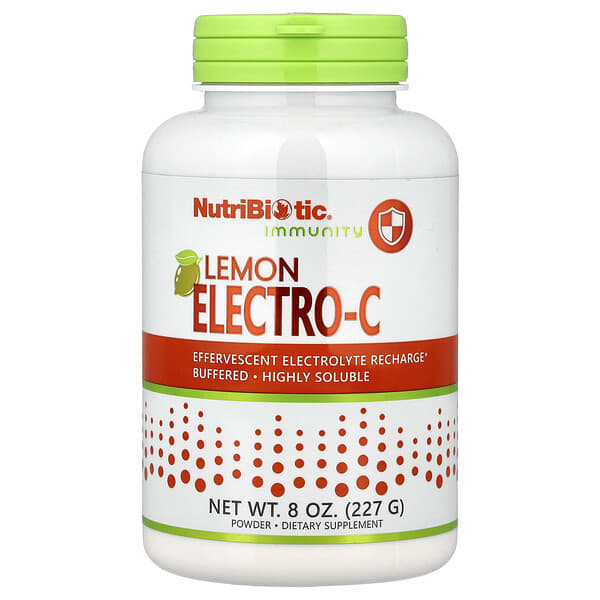 Immunity, Lemon Electro-C Powder, 8 oz (227 g)