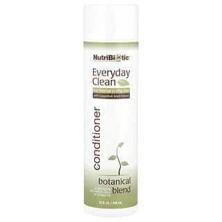 NutriBiotic, Everyday Clean Conditioner, Botanical Blend, For Normal to Oily Hair, 10 fl oz (296 ml)