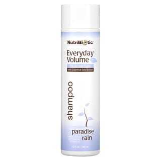 NutriBiotic, Everyday Volume Shampoo, For All Hair Types, Paradise Rain, 10 fl oz (296 ml)