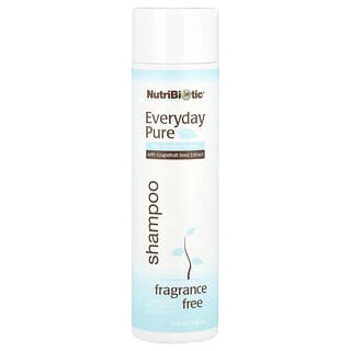 NutriBiotic, Шампоан Everyday Pure, за всички типове коса, без аромати, 10 течни унции (296 ml)