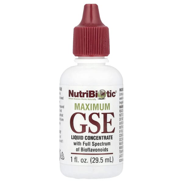 Maximum GSE, Liquid Concentrate, 1 fl oz (29.5 ml)