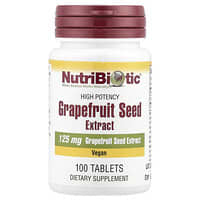 グレープフルーツ種子エキス、High Potency、125mg、タブレット100粒