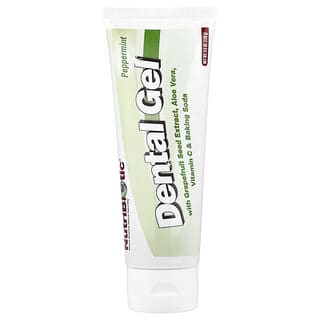 نوتريبيوتيك‏, جل الأسنان، بالنعناع، ​​4.5 أوقية (128 غ)