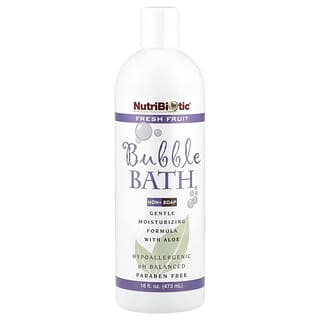 NutriBiotic, пена для ванны, без мыла, с ароматом свежих фруктов, 473 мл (16 жидк. унций)