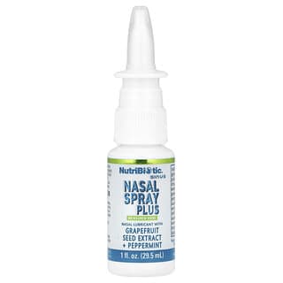 NutriBiotic, Spray Nasal Plus para Sinusal, 29,5 ml (1 fl oz)