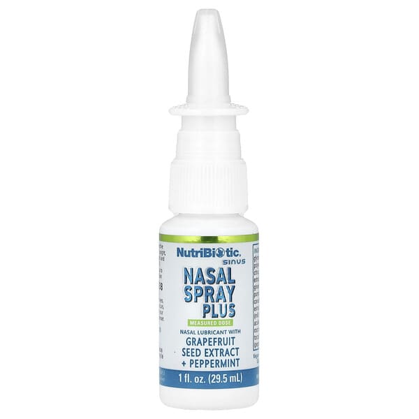 NutriBiotic Sinus Nasal Spray Plus, 1 fl oz (29.5 ml)