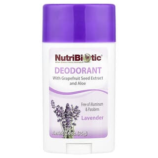 NutriBiotic, Desodorante, lavanda, 75 g (2,6 oz)