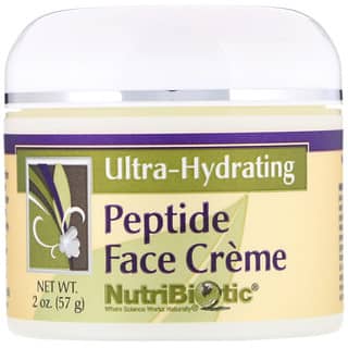 NutriBiotic, Crema de péptido facial, Ultra hidratante, 2 oz (57 g)