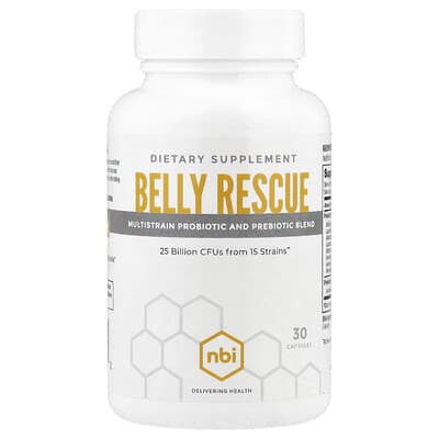 NBI, Belly Rescue , 30 Capsules