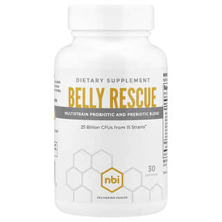 NBI Health, Belly Rescue , 30 Capsules