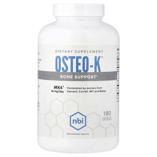 إن بي آي‏, Osteo-K® ، دعم العظام ، 180 كبسولة