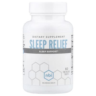 NBI, Sleep Relief, 60 Extended-Release Tablets