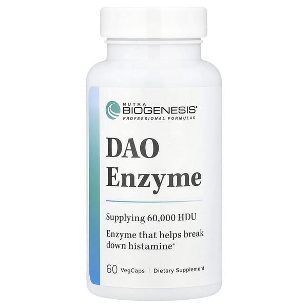 Nutra BioGenesis, DAO Enzyme, 60 VegCaps (4.2 mg per Capsule) — product photo 1