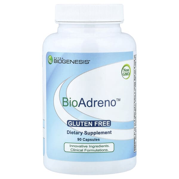 Nutra BioGenesis, BioAdreno，90 粒膠囊