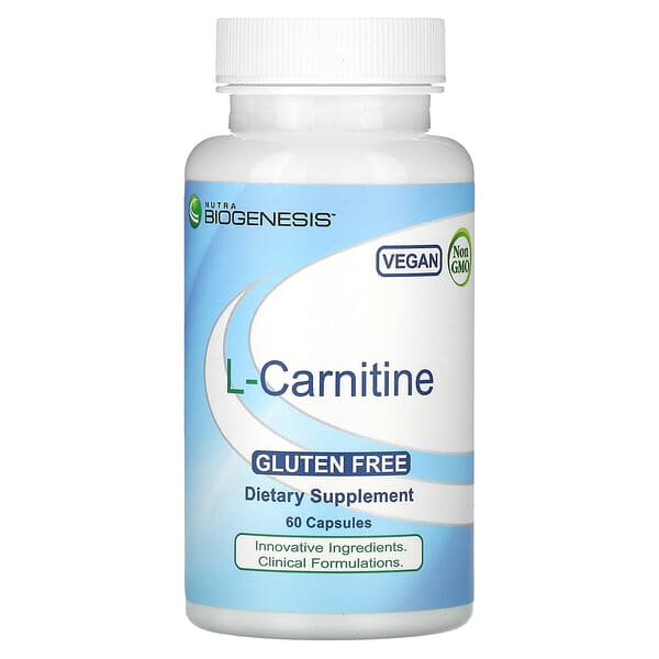 Nutra BioGenesis, L-Carnitine, 60 Capsules