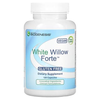Nutra BioGenesis, White Willow Forte, 120 Capsules