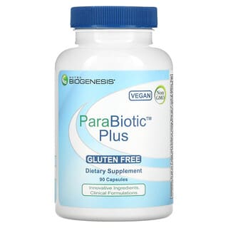 Nutra BioGenesis, ParaBiotic Plus, 90 капсул