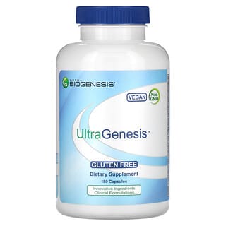 Nutra BioGenesis, Ultra Genesis，180 粒膠囊