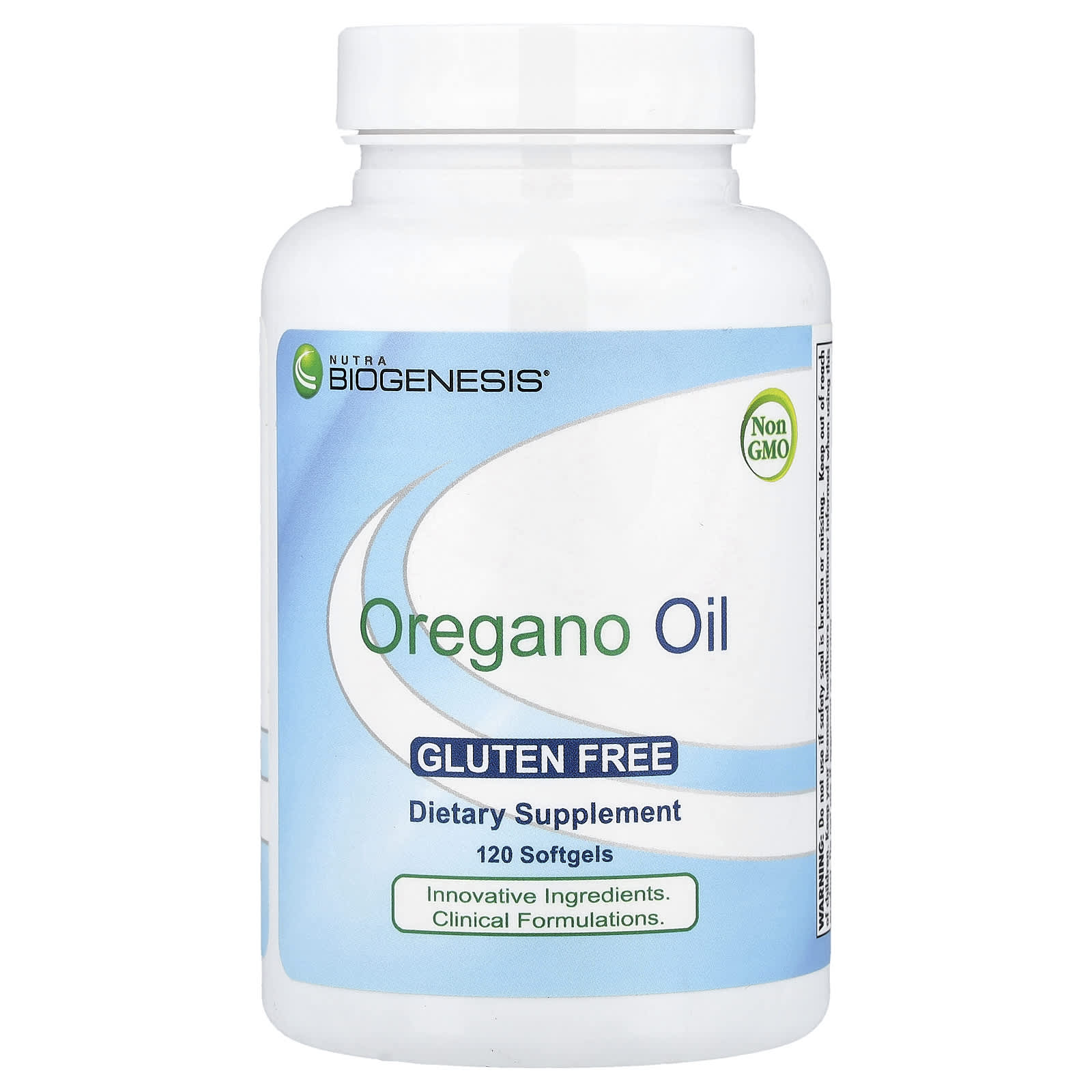 Nutra BioGenesis Oregano Oil – 120 capsules molles de Nutra BioGenesis