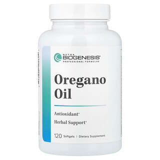 Nutra BioGenesis, Oregano Oil, 57 mg, 120 Softgels