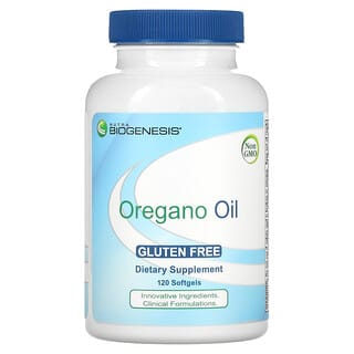 Nutra BioGenesis, Oregano Oil, 120 Softgels