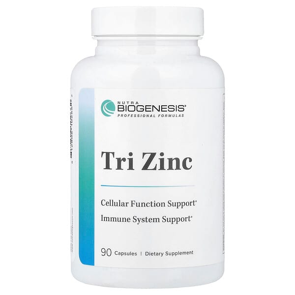 Nutra BioGenesis, Tri Zinc, 90 капсул