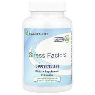 Nutra BioGenesis, Stress Factors, 60 Capsules