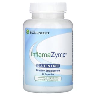 Nutra BioGenesis, InflamaZyme, 90 капсул