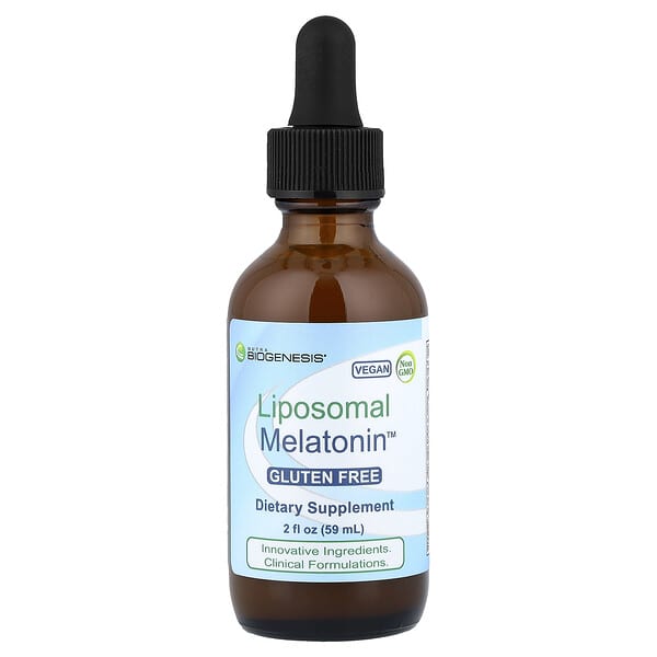 Nutra BioGenesis, 리포소말 Melatonin™, 59ml(2fl oz)