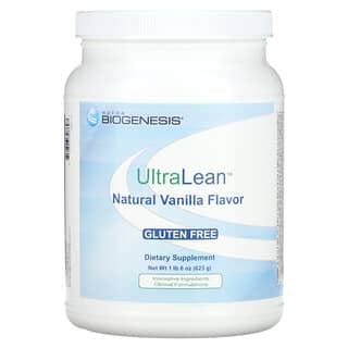 Nutra BioGenesis, UltraLean, Vanille naturelle, 623 g