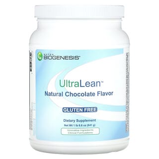 Nutra BioGenesis, UltraLean, Chocolate natural`` 641 g (1 lb 6,6 oz)