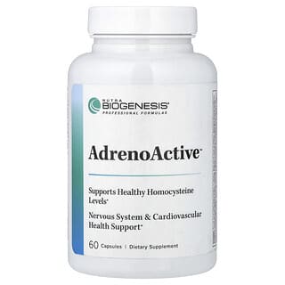 Nutra BioGenesis, AdrenoActive`` 60 cápsulas