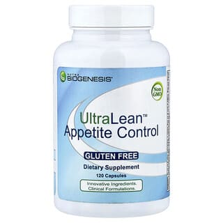 Nutra BioGenesis, Control del apetito ultradelgado`` 120 cápsulas